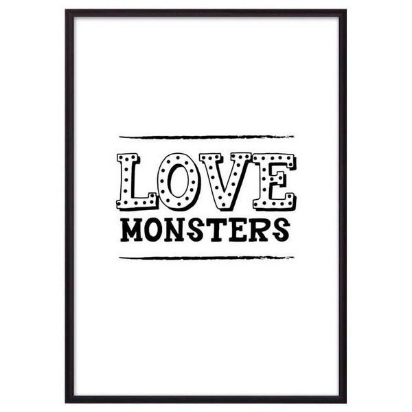 Постер Дом Корлеоне Love monsters 07-0652-40х60, 40х60 см
