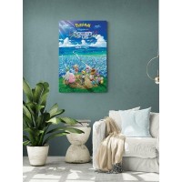 Плакат "34;Просто Постер "34; Покемон. Сила внутри нас 50x70 в раме 402177042831