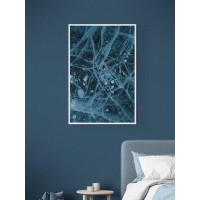 Плакат "34;Просто Постер "34; Лёд 40x50 в раме 363844977411
