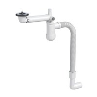 Сифон для раковины Equation с отводом для стиральной машины d 40 мм