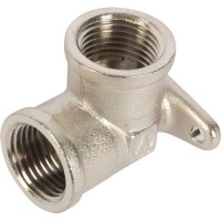 Водорозетка Valtec, внутренняя резьба, 1/2 "34;, никелированная латунь