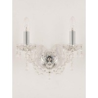 Настенный светильник Bohemia Ivele Crystal 112B.2.141.Ni.V0300 E14 цвет никель