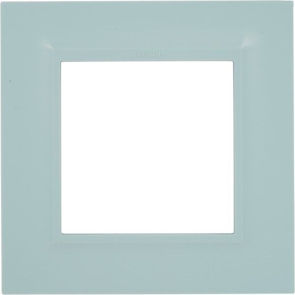 Рамка для розеток и выключателей Legrand Structura 1 пост, цвет голубой