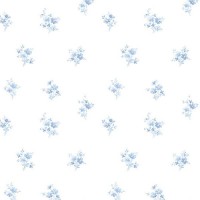 Обои виниловые Aura Little England II белые 0.53 м PR33841