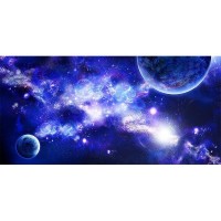 Фотообои Divino Decor Космические фракталы B-082 300х147 см