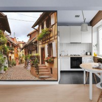 Фотообои Urban Style Улочка UST2049 200х270 см