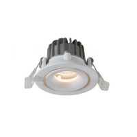 Светильник точечный светодиодный накладной Arte Lamp Apertura A3307PL-1WH теплый свет
