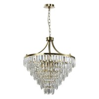 Люстра подвесная Lumien Hall NOVELLO LH0039/13P-CO-CL E14 13 ламп 39 м²