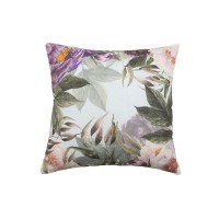 Подушка декоративная AMARO HOME HOME-2501NT-Pi 40х40 (Пионы) цвет голубой