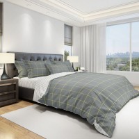 Комплект постельного белья двуспальный Amore Mio Grillage GY, бязь