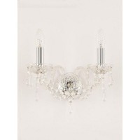 Настенный светильник Bohemia Ivele Crystal 104B.2.141.Ni E14 цвет никель