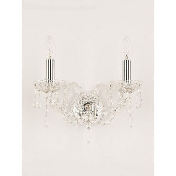 Настенный светильник Bohemia Ivele Crystal 104B.2.141.Ni E14 цвет никель