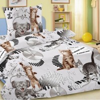 Комплект постельного белья Letto «Традиция» полутораспальный, бязь