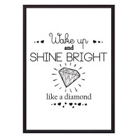 Постер Дом Корлеоне Shine bright! 07-0053-21х30, 21х30 см