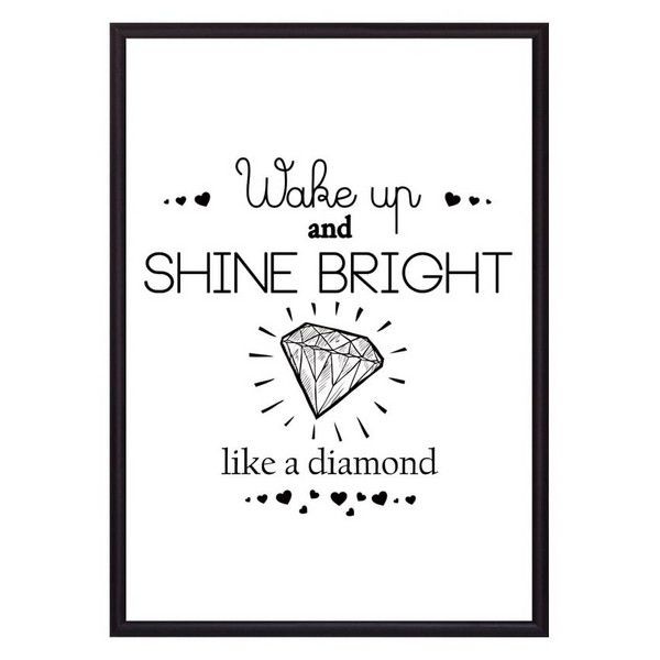 Постер Дом Корлеоне Shine bright! 07-0053-21х30, 21х30 см