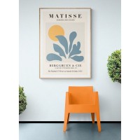Постер "34;Просто Постер "34; Анри Матисс - выставочный Постер-6 60x90 в раме Металл