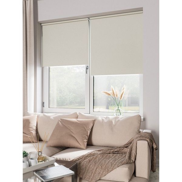 Рулонная штора Legrand Блэкаут Legrand, 72,5x175, цвет экрю