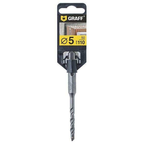 Сверло по бетону GRAFF 5х50х110 мм, SDS-plus, GSPD05110