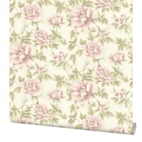 Обои флизелиновые Home Color Pion бежевые 1.06 м HC71519-12