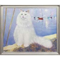 Картина на холсте Русская коллекция Белые ночи КГ-х1, 68х58 см