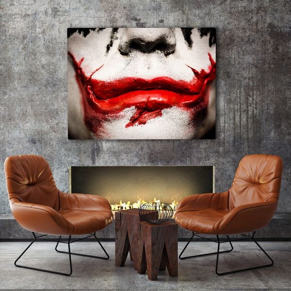 Плакат "34;Просто Постер "34; Joker Face 90x120 в подарочном тубусе 438724950931