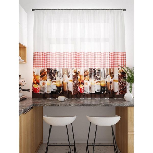 Тюль Томдом Танафрити TD-533371, 150х300 см