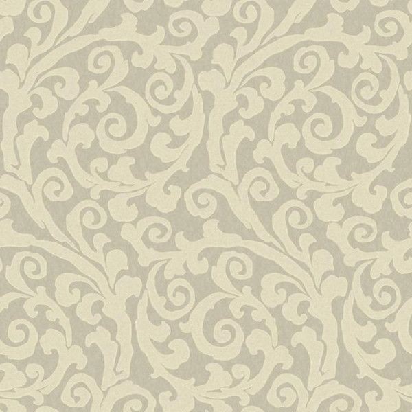 Виниловые обои York Wallcoverings серые JC5974 0.52 м