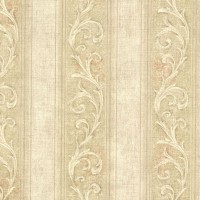 Обои виниловые Aura Brocade бежевые 0.53 м FD20837 (2601-20837)