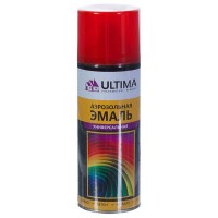 Краска аэрозольная Ultima цвет винно-красный RAL 3005