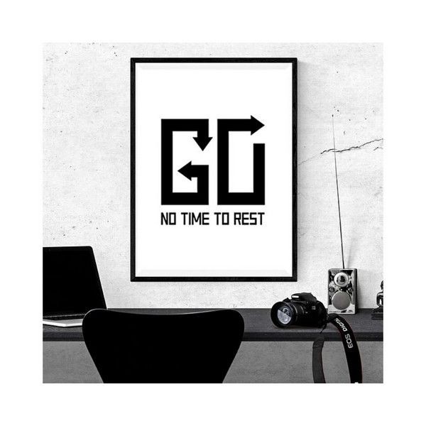 Постер в раме ПростоПостер GO! 591627865656, 40х50 см