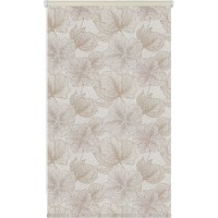 Штора рулонная Nature Китайская роза 80x160 см бежевая