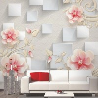 Фотообои Urban Style 3D Фарфоровые цветы UST3100-CA 300х270 см