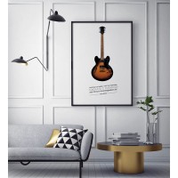 Плакат "34;Просто Постер "34; Гитара 90x120 в подарочном тубусе 963033915291
