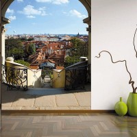 Фотообои Urban Style Европейский городок UST0264 200х270 см