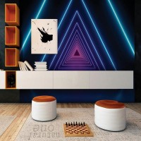 Фотообои Urban Style Лазерный портал UST3149 300х270 см