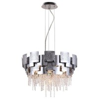 Люстра подвесная Lumien Hall Britta 3006/7PR-CLCR E14 7 ламп