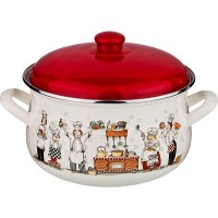 Кастрюля AGNESS 951-021, 2.4 л