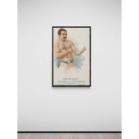 Постер "34;Просто Постер "34; Джейк Килрейн 90x120 в подарочном тубусе Металл