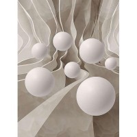 Фотообои Divino Decor Шары L-054 200х270 см