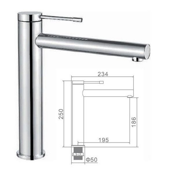 Смеситель для раковины Ledeme L1147