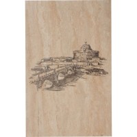 Декор «Efes coliseum-1 Iglesia» 25x40 см цвет бежевый