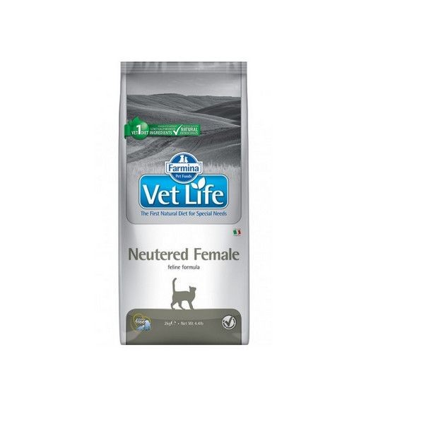 Сухой корм для стерилизованных кошек FARMINA Vet Life Neutered Female 10 кг