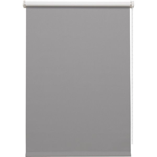 Штора рулонная блэкаут Inspire Santos 100x160 см серая