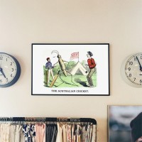 Плакат "34;Просто Постер "34; Австралийский крикет 90x120 в подарочном тубусе 982783085601