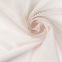 Тюль 1 п/м сетка с блестками цвет чайная роза