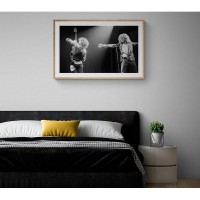 Постер "34;Просто Постер "34; Led Zeppelin - Концерт 50x70 в раме Металл