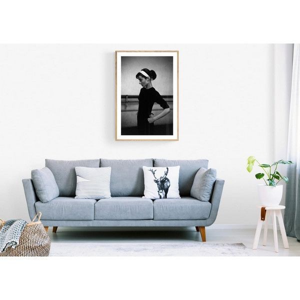 Постер "34;Просто Постер "34; Одри Хепбёрн - Танцовщица 90x120 в подарочном тубусе Металл