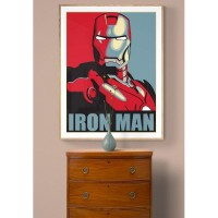 Постер Просто Постер Железный Человек : Iron Man - I am Iron Man 50х70 см